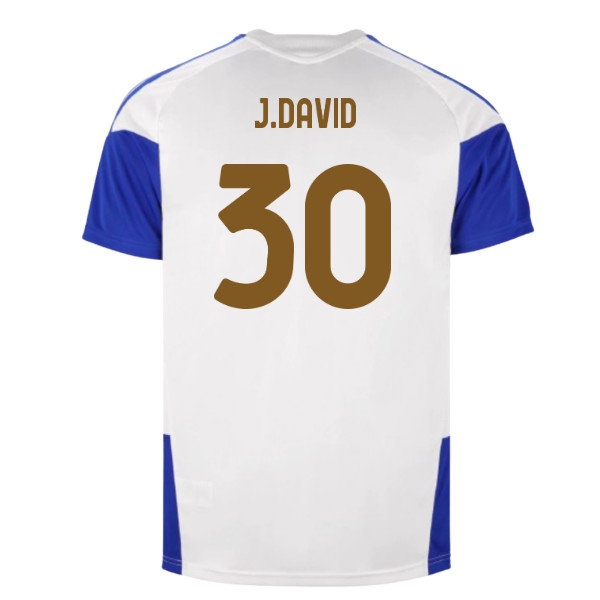 2026-2027 Juventus Training Jersey (Chalk White) (J.David 30) — Shop Online