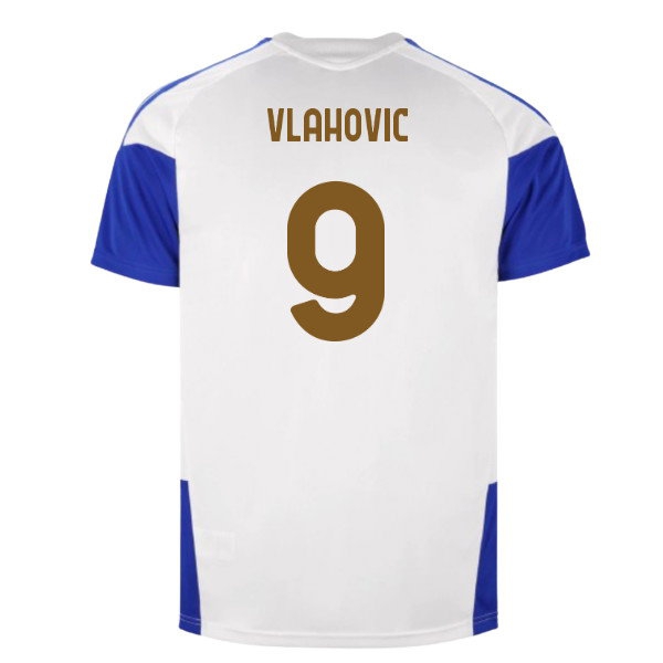 2026-2027 Juventus Training Jersey (Chalk White) (Vlahovic 9) — Buy Now