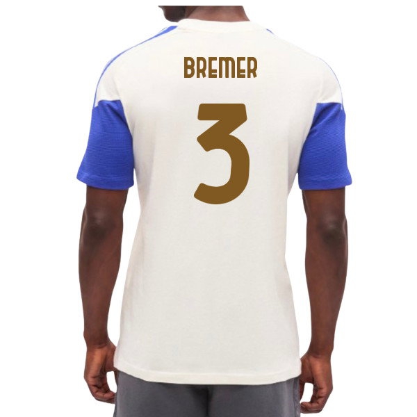 2026-2027 Juventus Training Tee (Chalk White) (Bremer 3) — Buy Now