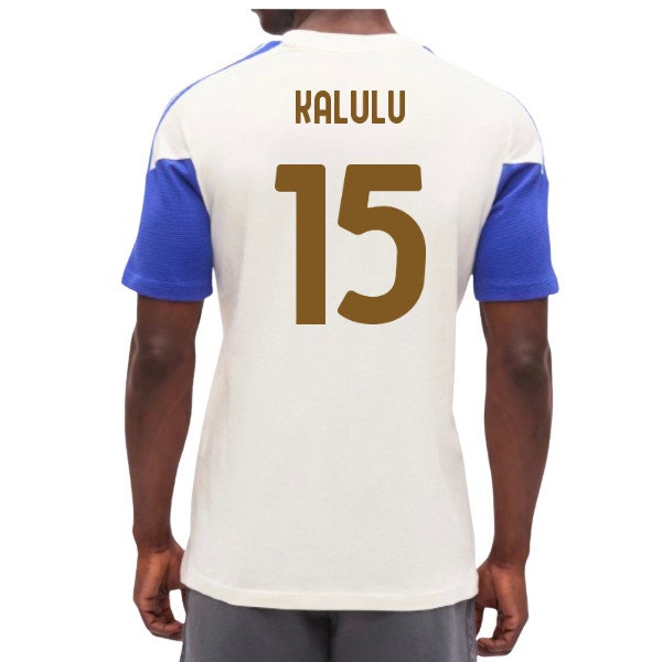 2026-2027 Juventus Training Tee (Chalk White) (Kalulu 15) — Buy Now