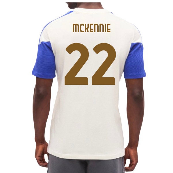 2026-2027 Juventus Training Tee (Chalk White) (McKennie 22) — Shop Online