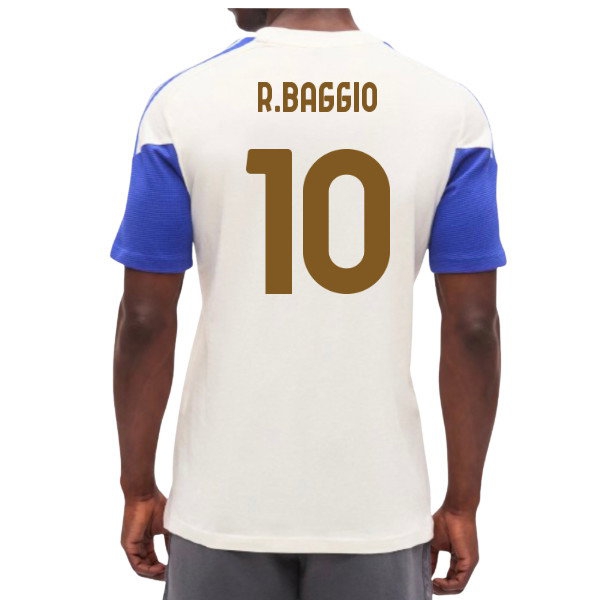 2026-2027 Juventus Training Tee (Chalk White) (R.Baggio 10) — Shop Online