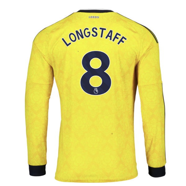 2026-2027 Leeds Away Long Sleeve Shirt (Longstaff 8) — Shop Online