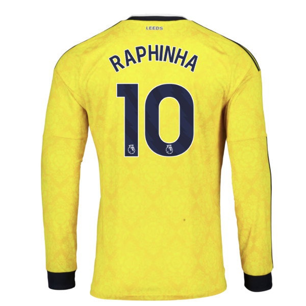 2026-2027 Leeds Away Long Sleeve Shirt (Raphinha 10) — Shop Now