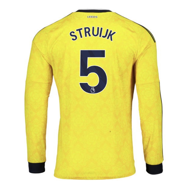2026-2027 Leeds Away Long Sleeve Shirt (Struijk 5) — Shop Online