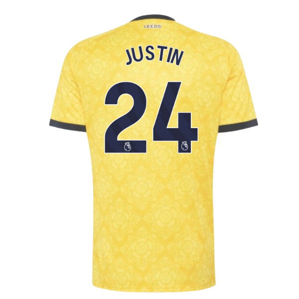 2026-2027 Leeds Away Shirt (Justin 24) — Shop Now