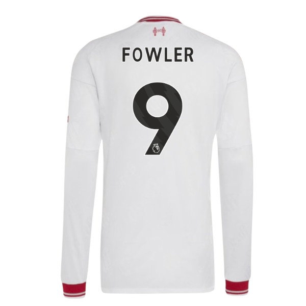 2026-2027 Liverpool Player Version Long Sleeve Away Shirt (Fowler 9) — Shop Online
