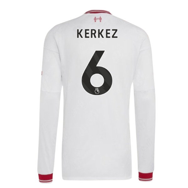 2026-2027 Liverpool Player Version Long Sleeve Away Shirt (Kerkez 6) — Shop Now