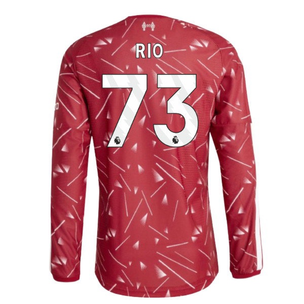 2026-2027 Liverpool Player Version Long Sleeve Home Shirt (Rio 73) — Buy Now