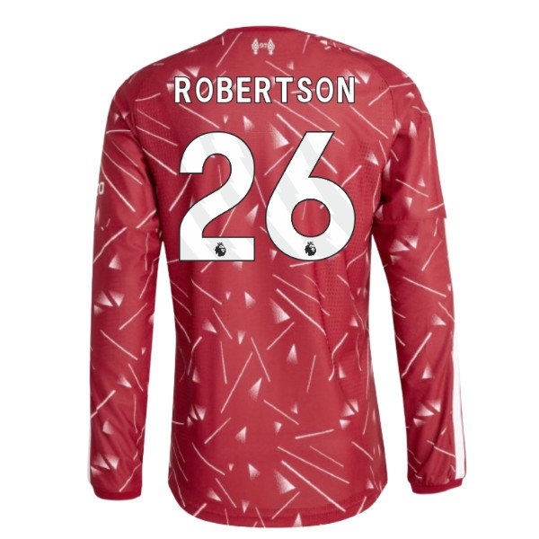 2026-2027 Liverpool Player Version Long Sleeve Home Shirt (Robertson 26) — Buy Online