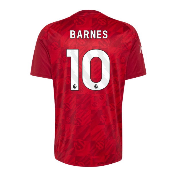 2026-2027 Liverpool Pre-Match Warm Up Shirt (Active Maroon) (Barnes 10) — Shop Online