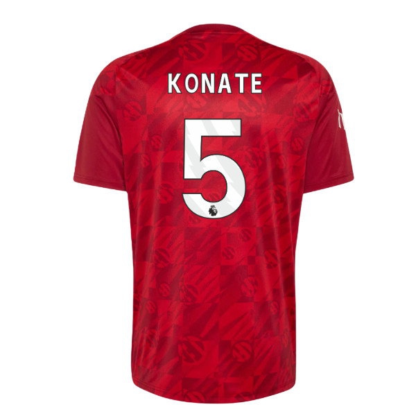 2026-2027 Liverpool Pre-Match Warm Up Shirt (Active Maroon) (Konate 5) — Shop Now