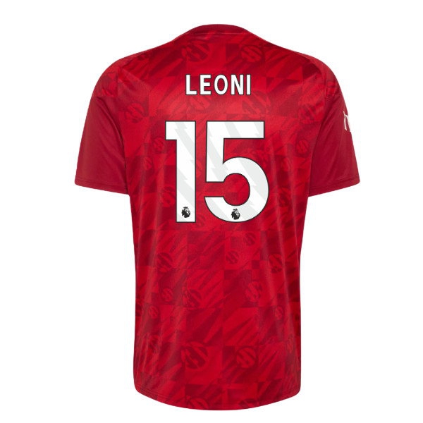 2026-2027 Liverpool Pre-Match Warm Up Shirt (Active Maroon) (Leoni 15) — Buy Online