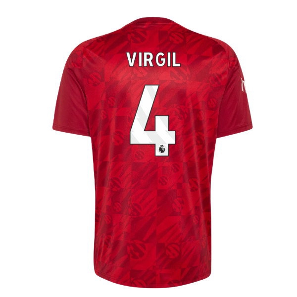 2026-2027 Liverpool Pre-Match Warm Up Shirt (Active Maroon) (Virgil 4) — Shop Online