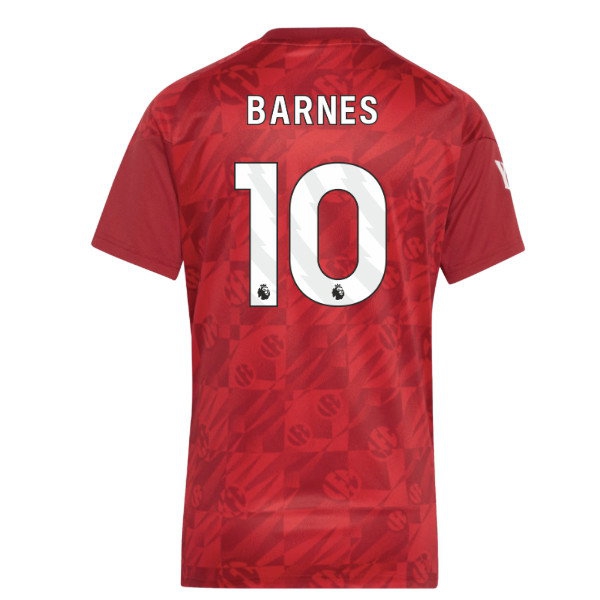 2026-2027 Liverpool Pre-Match Warm Up Shirt (Active Maroon) - Womens (Barnes 10) — Shop Now