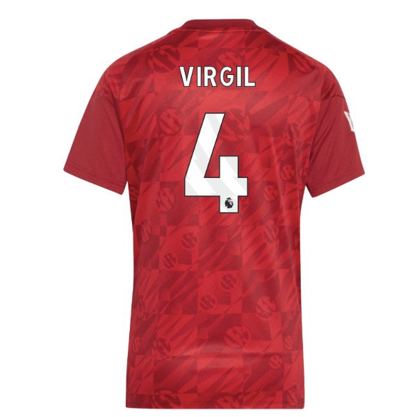 2026-2027 Liverpool Pre-Match Warm Up Shirt (Active Maroon) - Womens (Virgil 4) — Buy Now