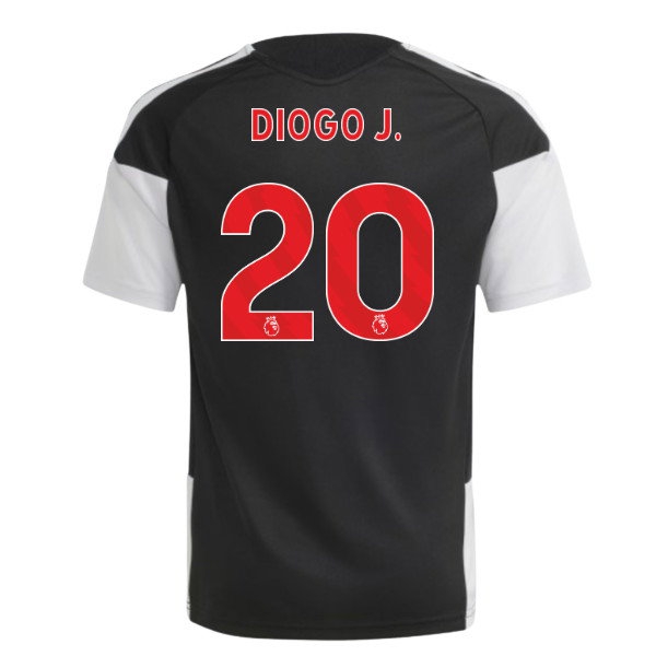 2026-2027 Liverpool Training Jersey (Black) - Kids (Diogo J. 20) — Buy Now