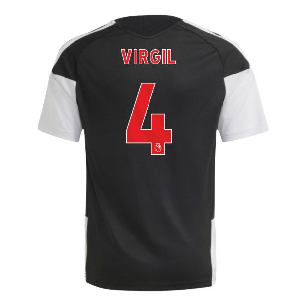 2026-2027 Liverpool Training Jersey (Black) - Kids (Virgil 4) — Buy Now