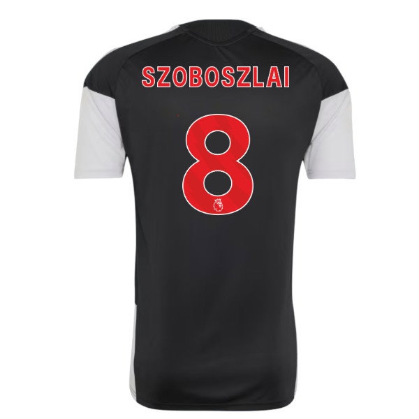 2026-2027 Liverpool Training Jersey (Black) (Szoboszlai 8) — Shop Now