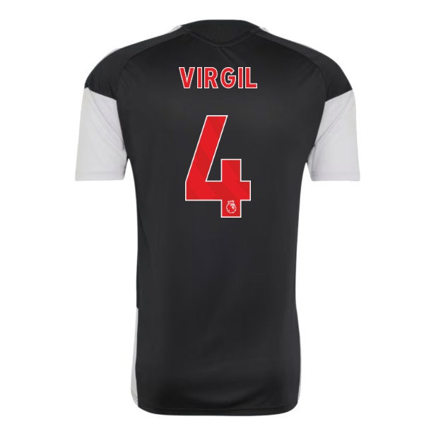 2026-2027 Liverpool Training Jersey (Black) (Virgil 4) — Buy Online