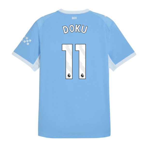 2026-2027 Man City Player Version Home Shirt (Doku 11) — Buy Online