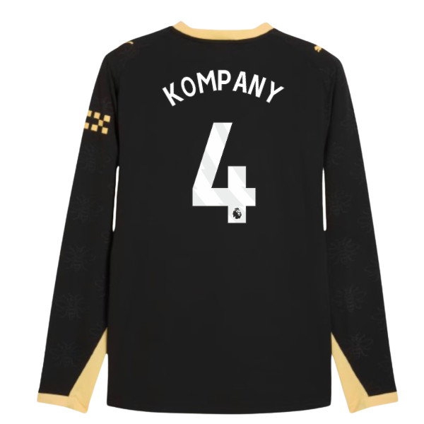 2026-2027 Man City Player Version Long Sleeve Away Shirt (Kompany 4) — Shop Now
