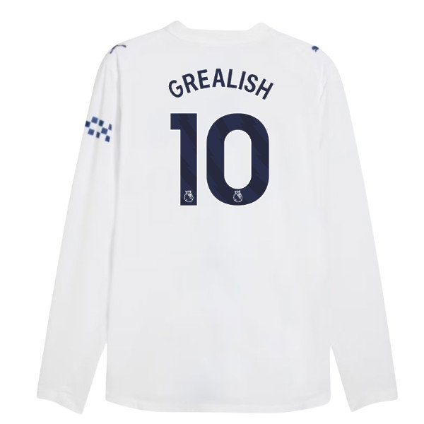 2026-2027 Man City Player Version Long Sleeve Third Shirt (Grealish 10) — Shop Online