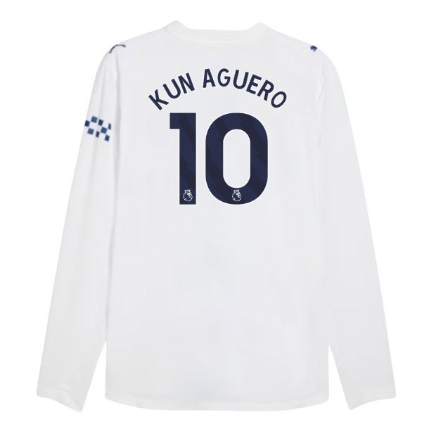 2026-2027 Man City Player Version Long Sleeve Third Shirt (Kun Aguero 10) — Buy Online