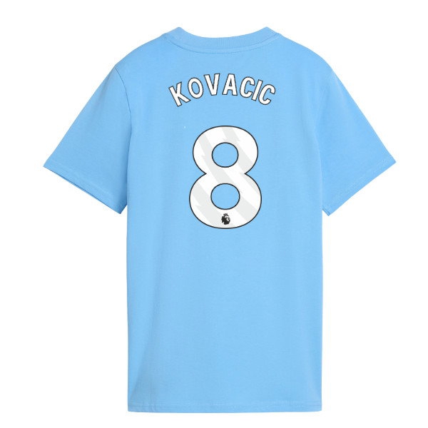 2026-2027 Man City FtblCulture Tee (Light Blue) (Kovacic 8) — Shop Online
