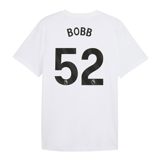 2026-2027 Man City FtblCulture Tee (White) (Bobb 52) — Buy Online