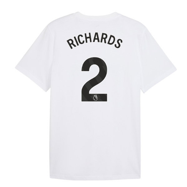 2026-2027 Man City FtblCulture Tee (White) (Richards 2) — Buy Online