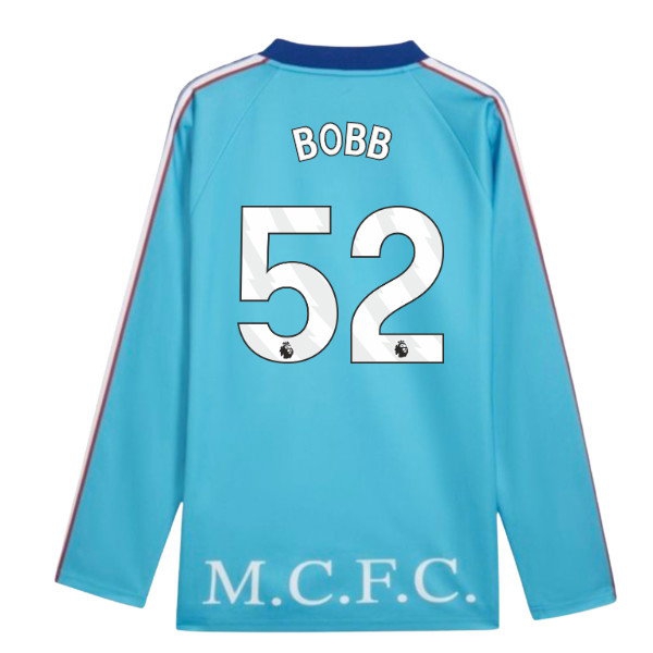 2026-2027 Man City KING Jersey LS (Blue) (Bobb 52) — Shop Online