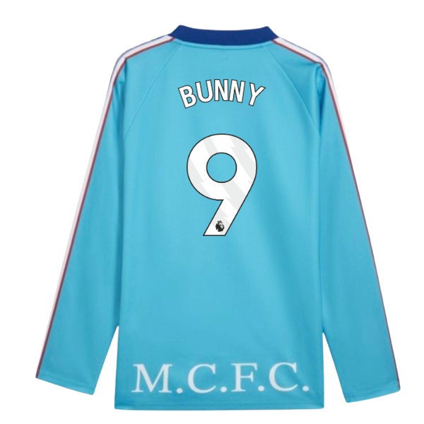 2026-2027 Man City KING Jersey LS (Blue) (Bunny 9) — Shop Now