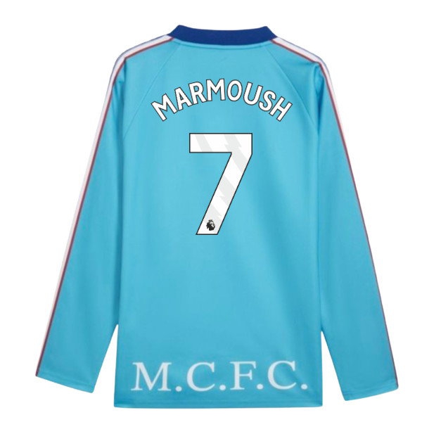 2026-2027 Man City KING Jersey LS (Blue) (Marmoush 7) — Shop Now