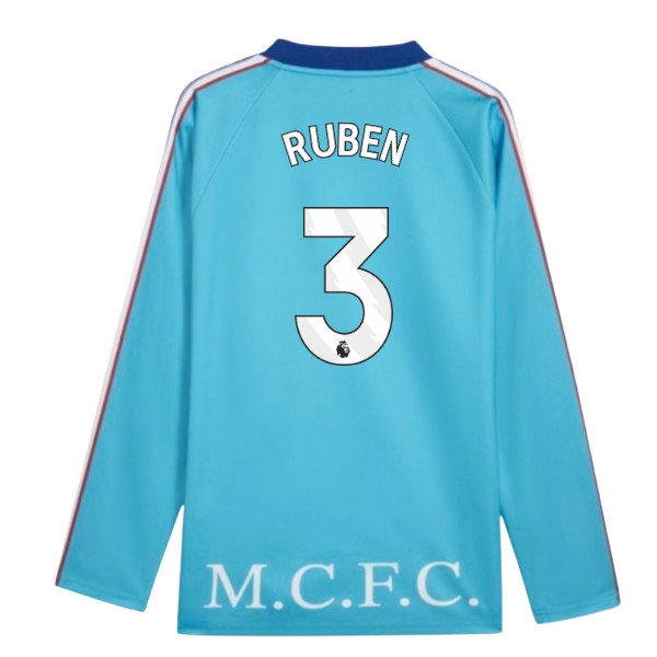 2026-2027 Man City KING Jersey LS (Blue) (Ruben 3) — Shop Online