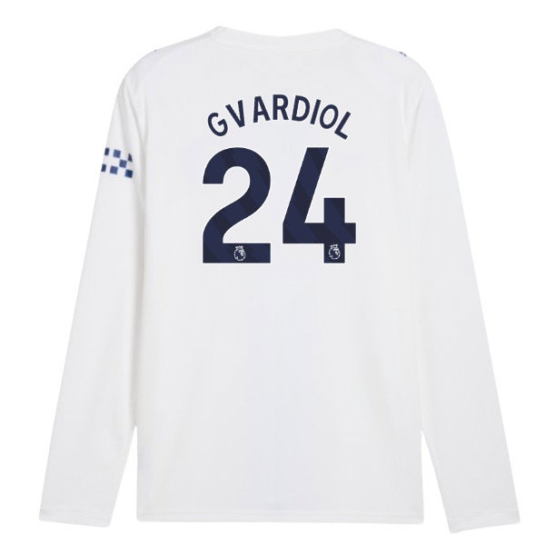 2026-2027 Man City Third Long Sleeve Shirt (Gvardiol 24) — Buy Online