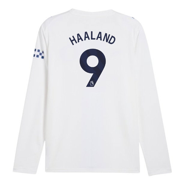 2026-2027 Man City Third Long Sleeve Shirt (Haaland 9) — Buy Now