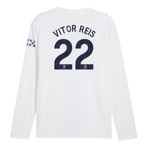 2026-2027 Man City Third Long Sleeve Shirt (Vitor Reis 22) — Shop Online