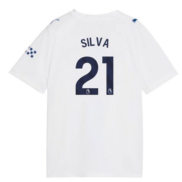 2026-2027 Man City Third Shirt (Kids) (Silva 21) — Buy Online