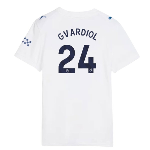 2026-2027 Man City Third Shirt (Womens) (Gvardiol 24) — Shop Online