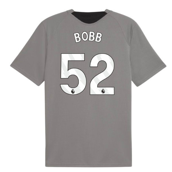 2026-2027 Man City Training Jersey (Cast Iron) (Bobb 52) — Shop Now