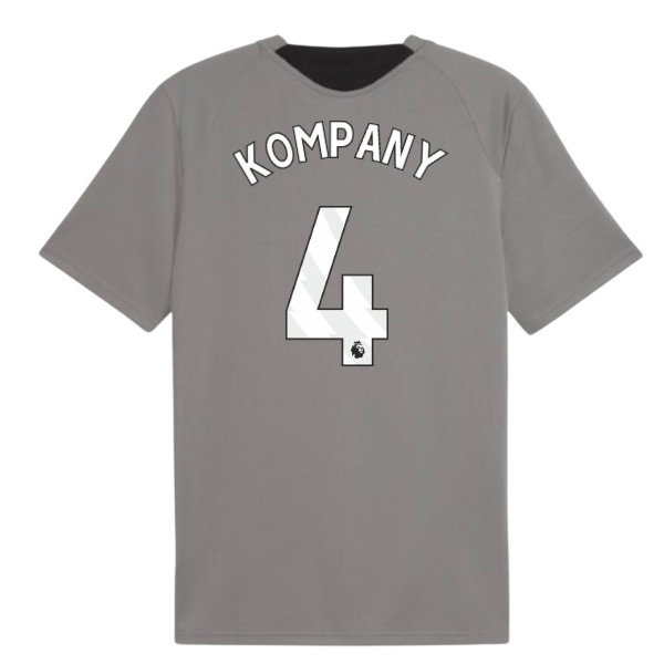 2026-2027 Man City Training Jersey (Cast Iron) (Kompany 4) — Buy Online