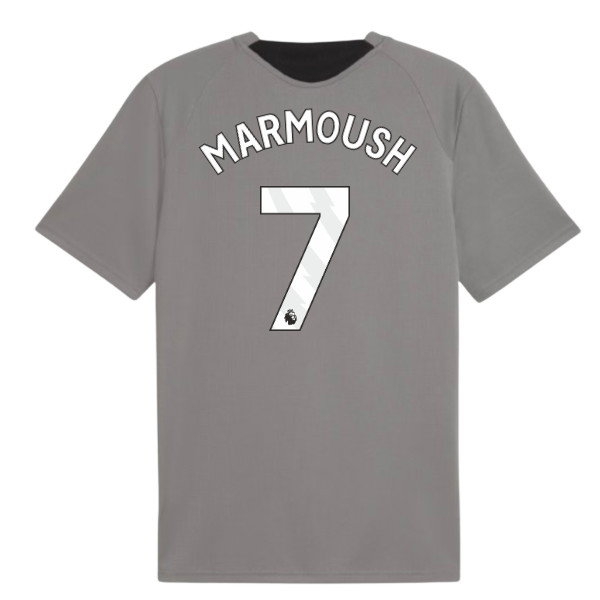2026-2027 Man City Training Jersey (Cast Iron) (Marmoush 7) — Shop Online