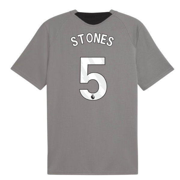 2026-2027 Man City Training Jersey (Cast Iron) (Stones 5) — Buy Now