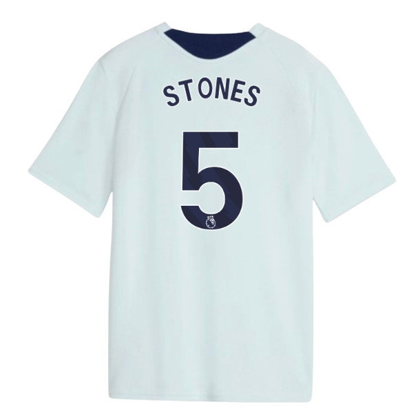 2026-2027 Man City Training Jersey (Dewdrop) - Kids (Stones 5) — Buy Now