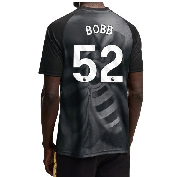 2026-2027 Man City Warm Up Jersey (Black) (Bobb 52) — Shop Now