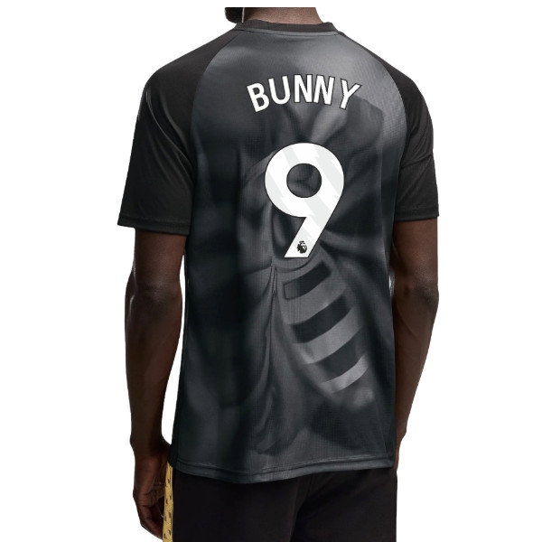 2026-2027 Man City Warm Up Jersey (Black) (Bunny 9) — Buy Now