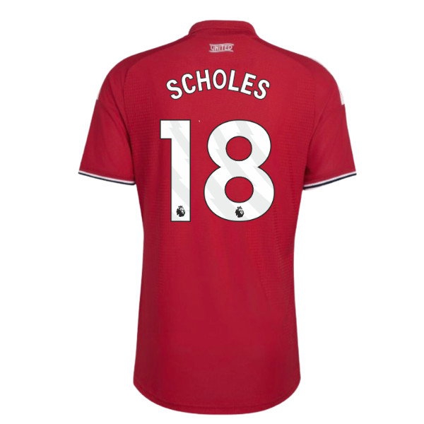 2026-2027 Man Utd Player Version Home Shirt (Scholes 18) — Shop Online