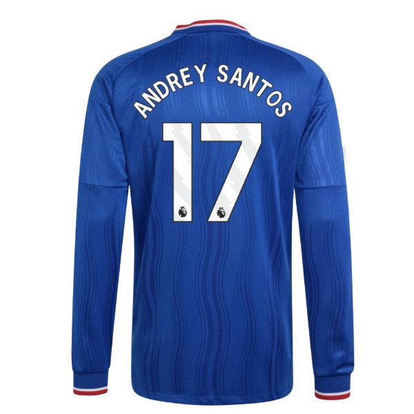 2026-2027 Man Utd Player Version Long Sleeve Away Shirt (Andrey Santos 17) — Buy Now