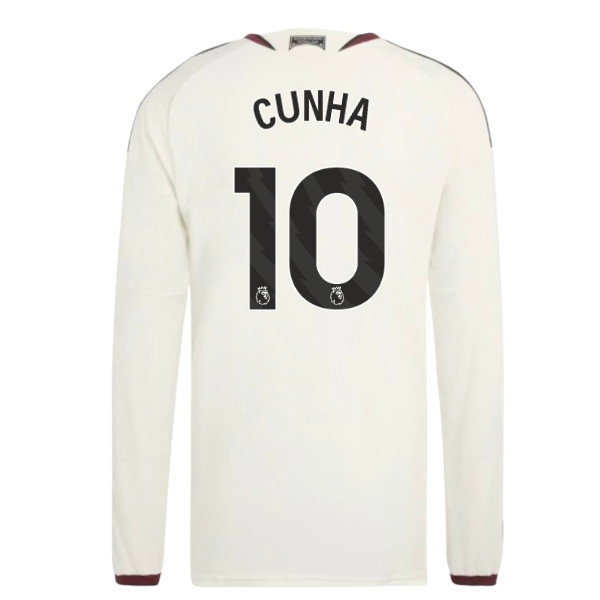 2026-2027 Man Utd Player Version Long Sleeve Third Shirt (Cunha 10) — Shop Online